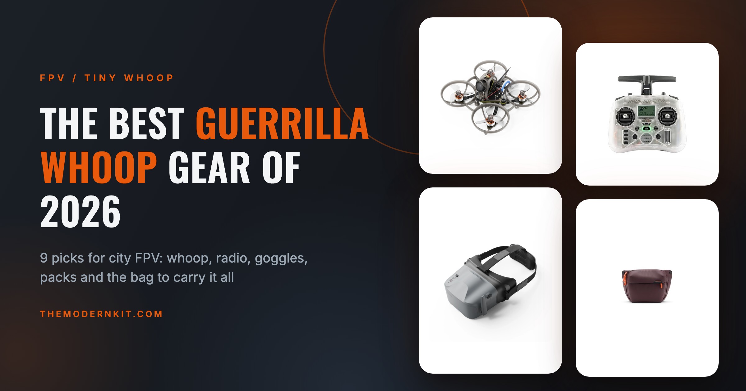 The Best Guerrilla Whooping Gear of 2026: The Tiny Whoop Kit for Flying the City