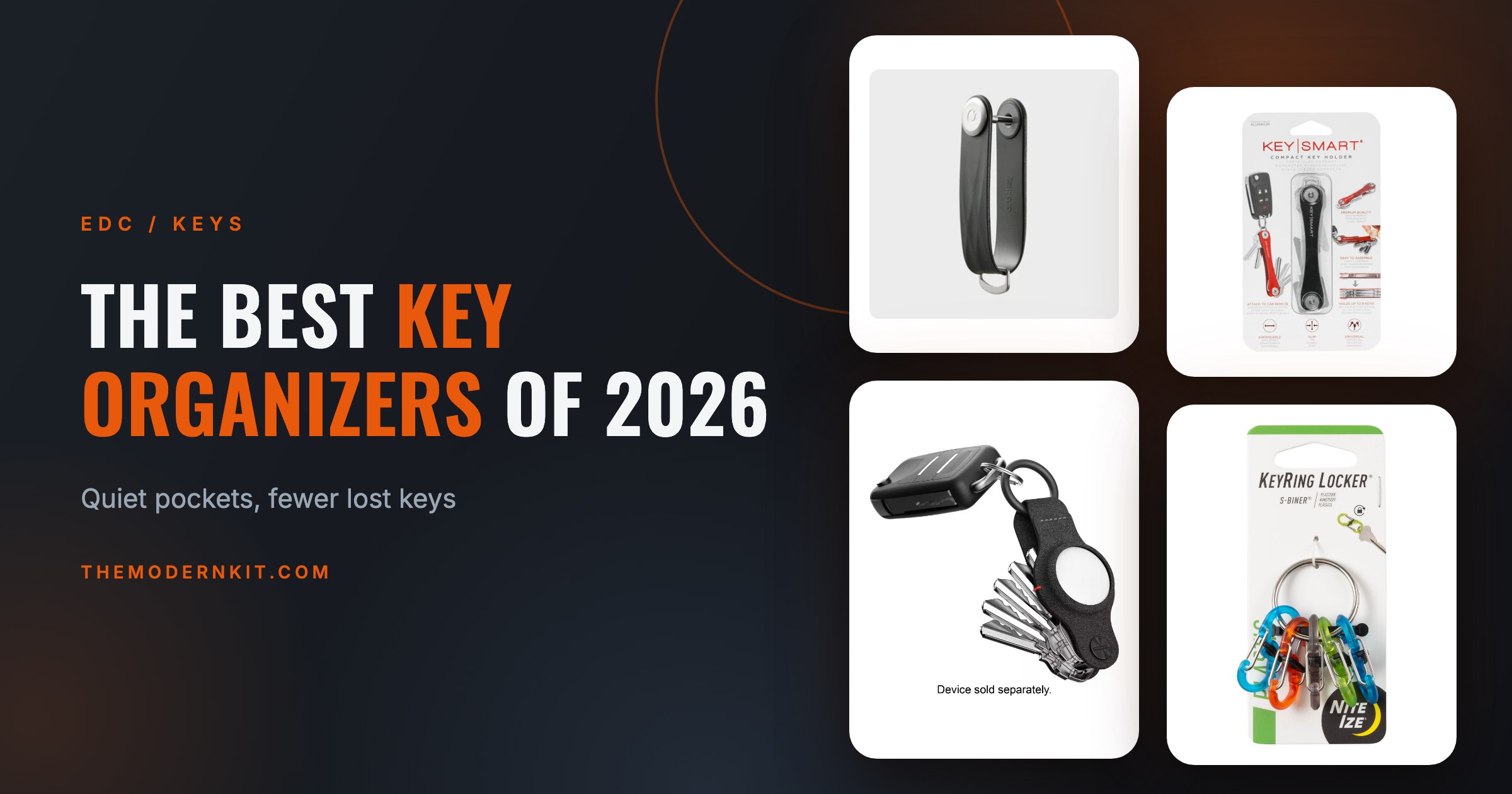 The Best Key Organizers of 2026: Orbitkey, KeySmart, KeyBar and More