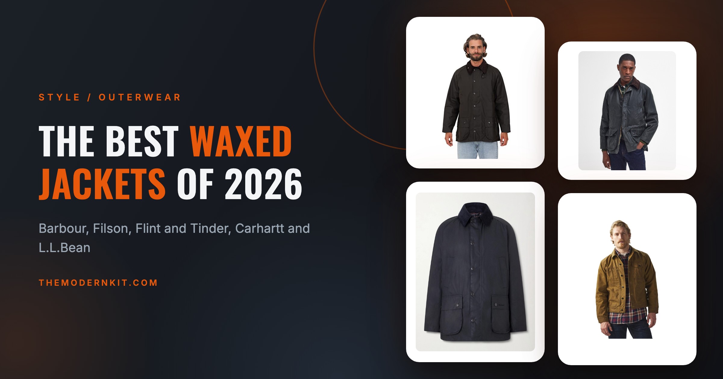 The Best Waxed Jackets for Men in 2026: Barbour, Filson, Flint and Tinder and More